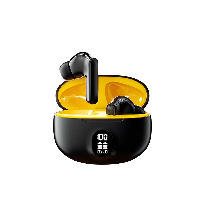 Aloking Bluetooth Earphone HIFI Stereo Sound Noise Cancelling Wireless Earbuds Gaming Earpods TWS True Wireless EarphoneSmart Sports Headphones Power Display Bluetooth Headset Gaming Earbud S510 895B