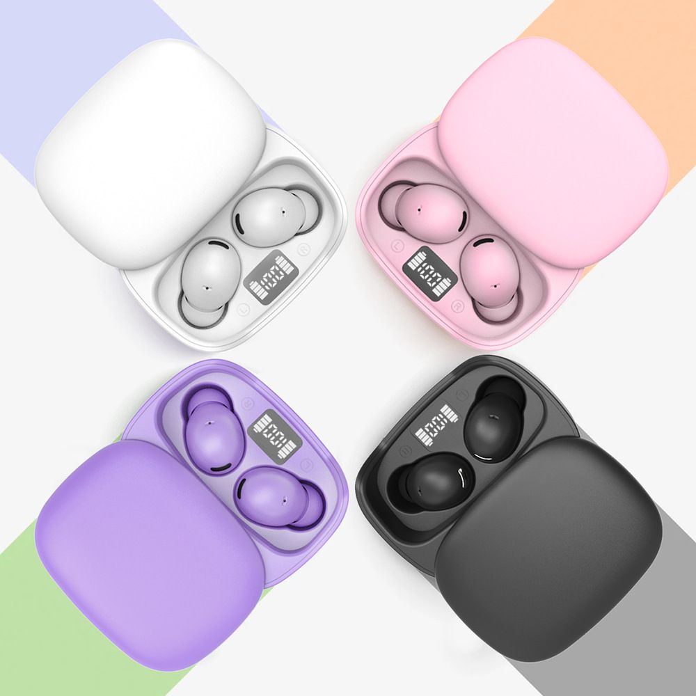 Aloking Bluetooth earphone C8 Pro slide cover TWS wireless Bluetooth headset 5.3 in-ear LED power gaming earbuds Bluetooth Headphone wireless earphone bluetooth earpods sleep earbuds Sport Earphone