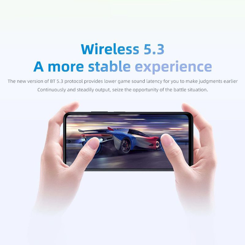 Aloking Bluetooth earphone C8 Pro slide cover TWS wireless Bluetooth headset 5.3 in-ear LED power gaming earbuds Bluetooth Headphone wireless earphone bluetooth earpods sleep earbuds Sport Earphone
