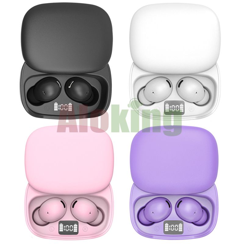 Aloking Bluetooth earphone C8 Pro slide cover TWS wireless Bluetooth headset 5.3 in-ear LED power gaming earbuds Bluetooth Headphone wireless earphone bluetooth earpods sleep earbuds Sport Earphone