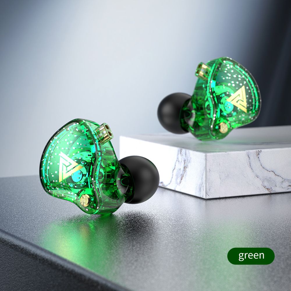 Wired Earphone QKZ AK6 PRO Noise Cancelling Headphones Heavy Bass Subwoofer Earbuds Gaming Earphone with Mic wired headphone Original wired headset wired earphones for computer Android smart phone