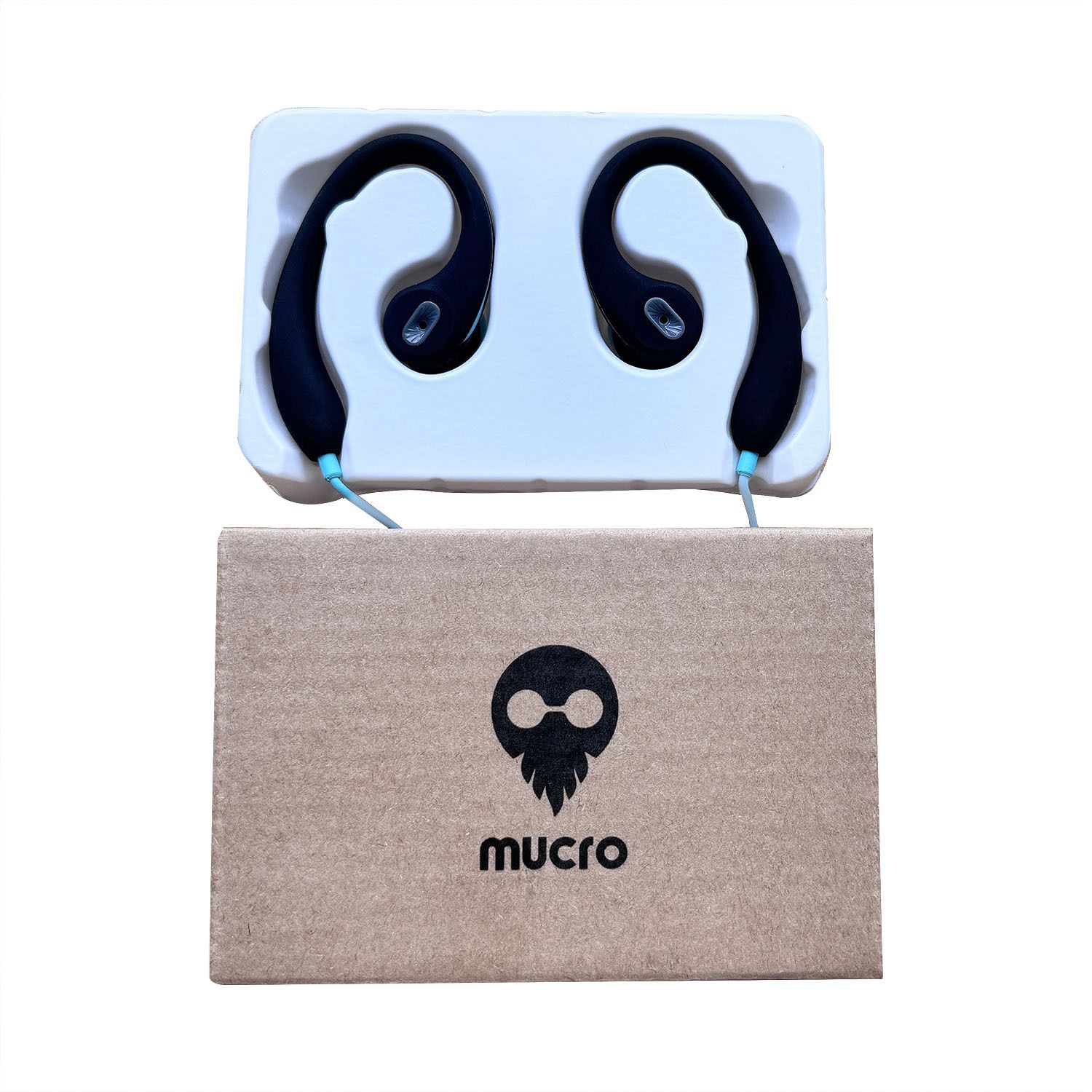 Mucro Original Wired Earphones HIFI Stereo Sound Run Sport Earphone 3.5mm Earbuds Noise Cancelling In-Ear Earplugs Mobile Phones wire control Earphone With Mic Earpods Wired Headphones wired headset