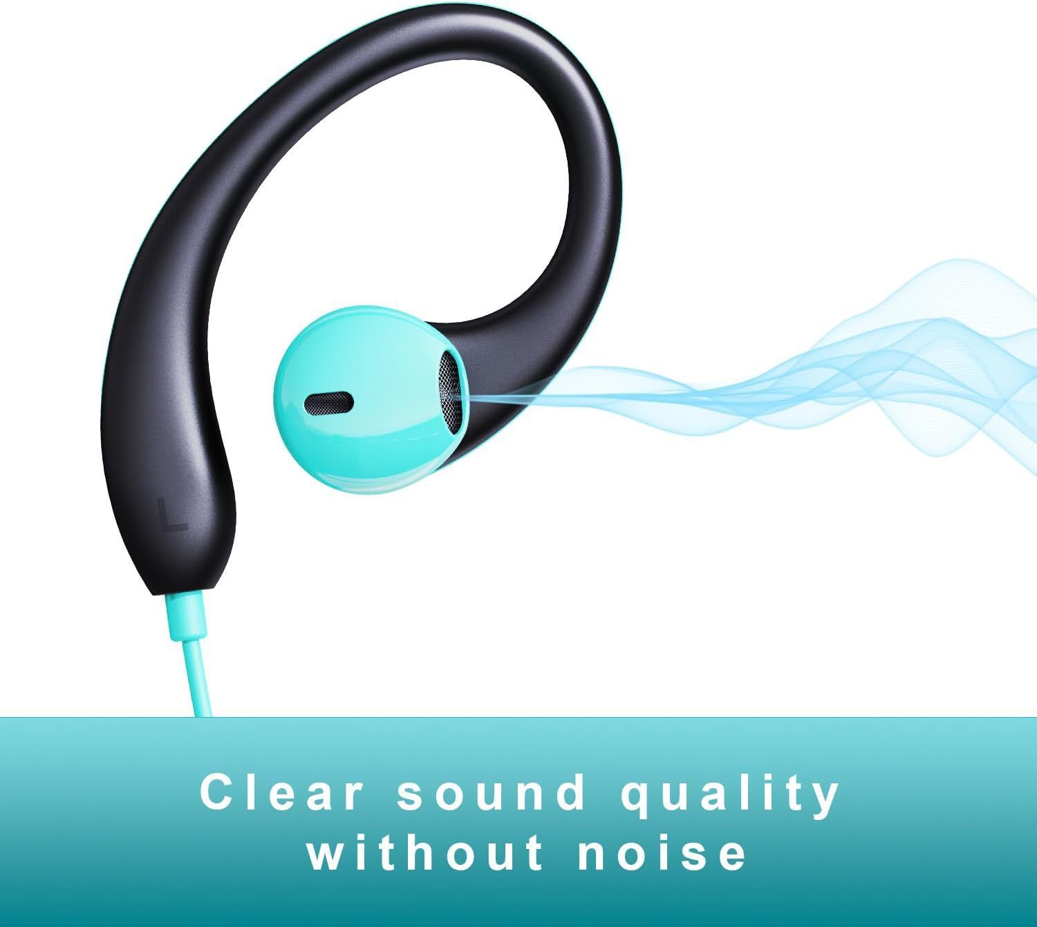 Mucro Original Wired Earphones HIFI Stereo Sound Run Sport Earphone 3.5mm Earbuds Noise Cancelling In-Ear Earplugs Mobile Phones wire control Earphone With Mic Earpods Wired Headphones wired headset