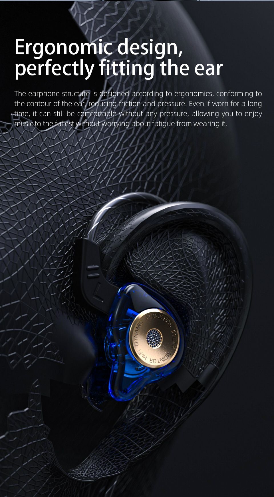 QKZ AK6-Ultra Pure Bass Wired Earphones Wired Earphone With Mic In-Ear Noise Cancelling Monitoring Wire Control Headphone Line Control with Microphone Sports Earphone QKZ Original Earphone For Android
