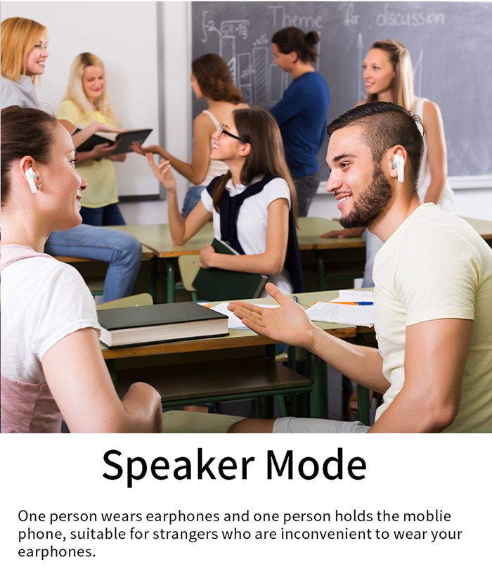 Aloking Wireless Binaural Stereo Sound Earphone Wireless Bluetooth Headset With Mic Touch Control B11 Sports Earphone translation headset translation Earbuds Wireless Gaming Earphone Bluetooth Earpods