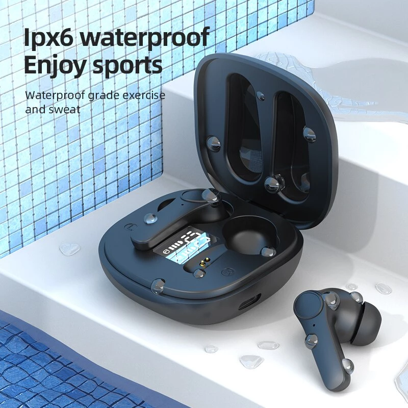 Aloking Wireless Binaural Stereo Sound Earphone Wireless Bluetooth Headset With Mic Touch Control B11 Sports Earphone translation headset translation Earbuds Wireless Gaming Earphone Bluetooth Earpods