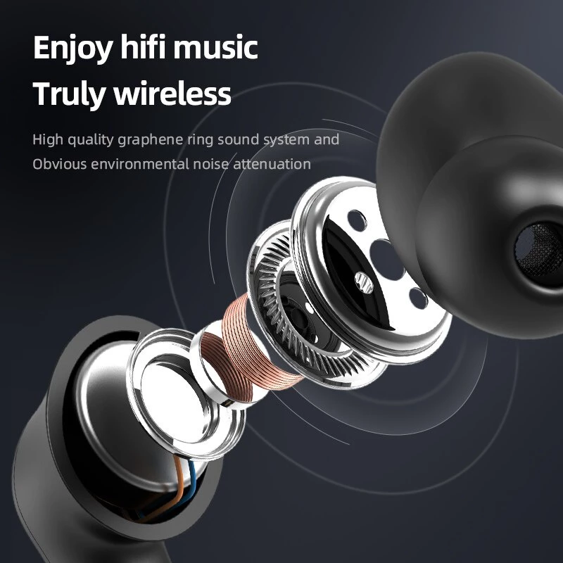 Aloking Wireless Binaural Stereo Sound Earphone Wireless Bluetooth Headset With Mic Touch Control B11 Sports Earphone translation headset translation Earbuds Wireless Gaming Earphone Bluetooth Earpods