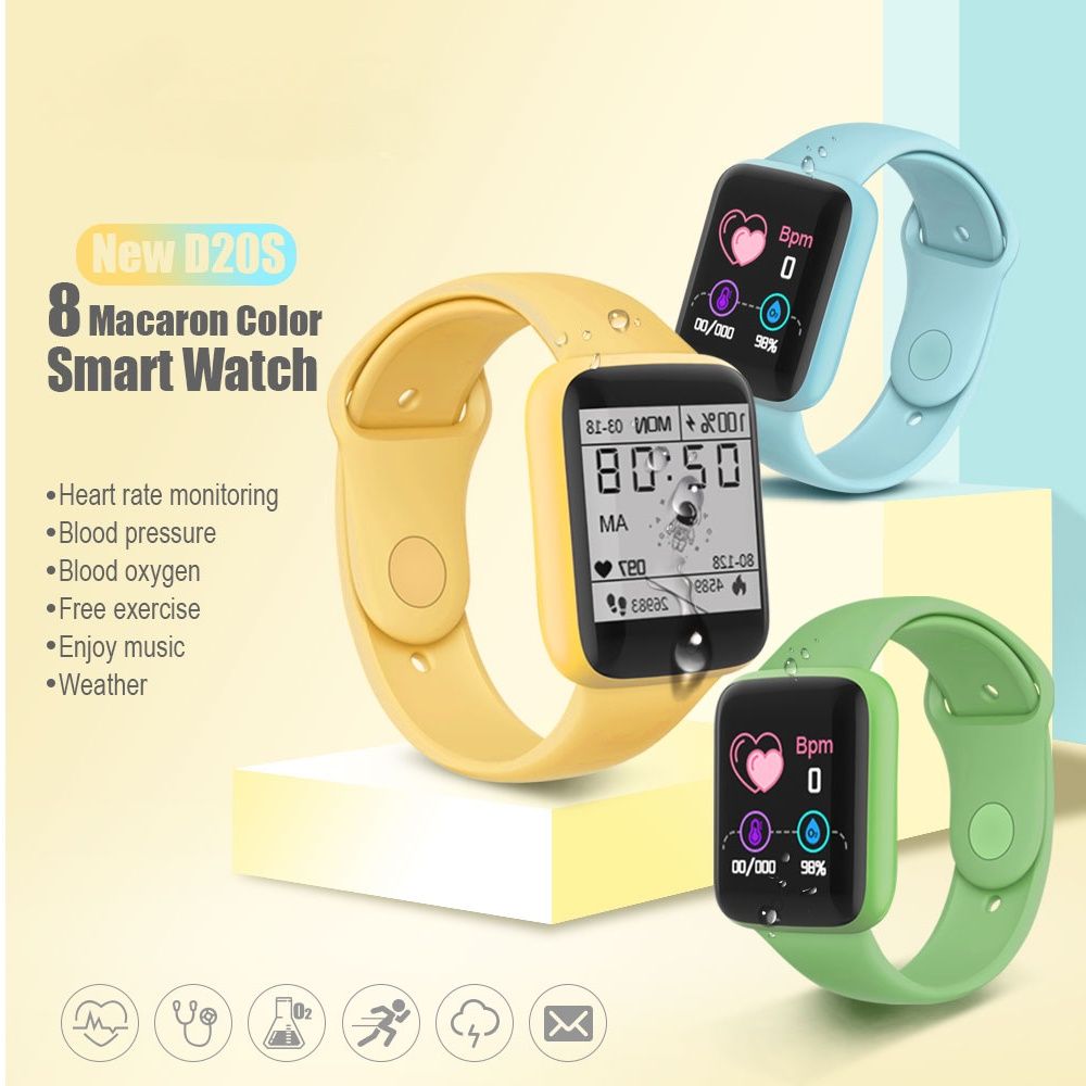 Men Smart Watch waterproof Touch Control Smartwatches Blood Pressure Heart Rate Monitor Bluetooth Bracelet Unisex Watch Y68 sports watch wrist band wristwatch digital watch couple watches Kids Watches