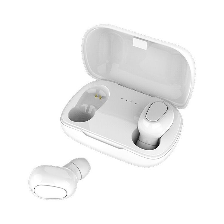 Aloking Wireless Earphones L21 Pro Wireless Bluetooth Headphones in-ear invisible Earphones With Mic TWS Power Digital Display Bluetooth Headset Gaming Earbuds Bluetooth Earphone Hifi Stereo Earpods