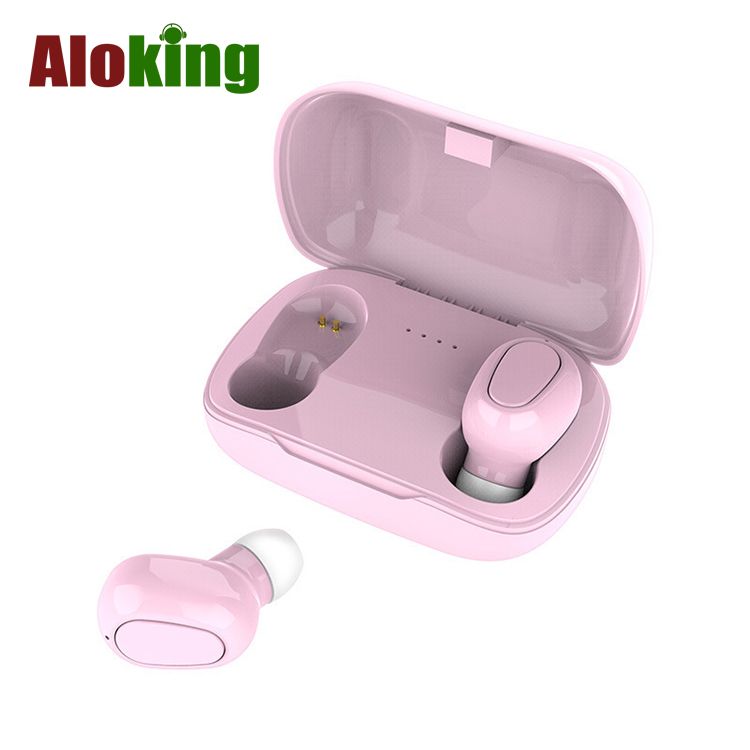 L21 PRO Mini Bluetooth Headphone With Charging Case Wireless Earphones In-ear Music Stereo Sound Bluetooth Earphone With Mic Battery Digital Display Wireless Earpods Wireless Earbuds Wireless Earphone