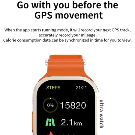 Aloking 4 in 1 T20 Ultra 2 smartwatch with 4 straps set 49MM Bluetooth call heart rate Monitoring Sports Smart Watch for men women Digital Watch fitness bracelet Men Smartwatch Women Smartwatches T900