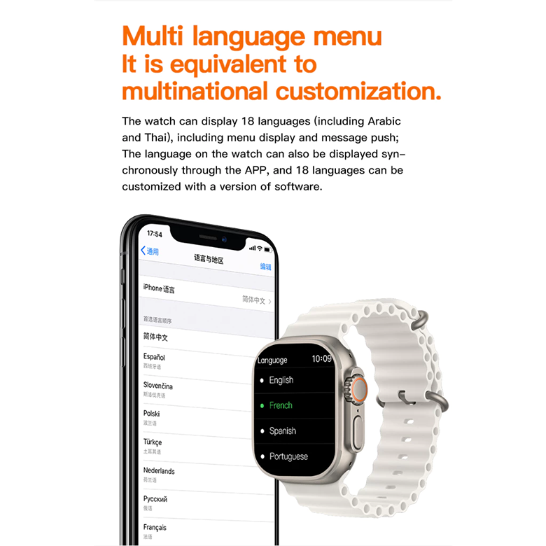 Aloking 4 in 1 T20 Ultra 2 smartwatch with 4 straps set 49MM Bluetooth call heart rate Monitoring Sports Smart Watch for men women Digital Watch fitness bracelet Men Smartwatch Women Smartwatches T900