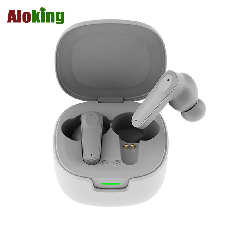 Aloking A98 Bluetooth headset AI intelligent translation headset TWS Hifi Stereo Sound Earpods with charging case Noise Reduction Wireless Bluetooth Earphone Gaming Headphone AI Translator Earbuds