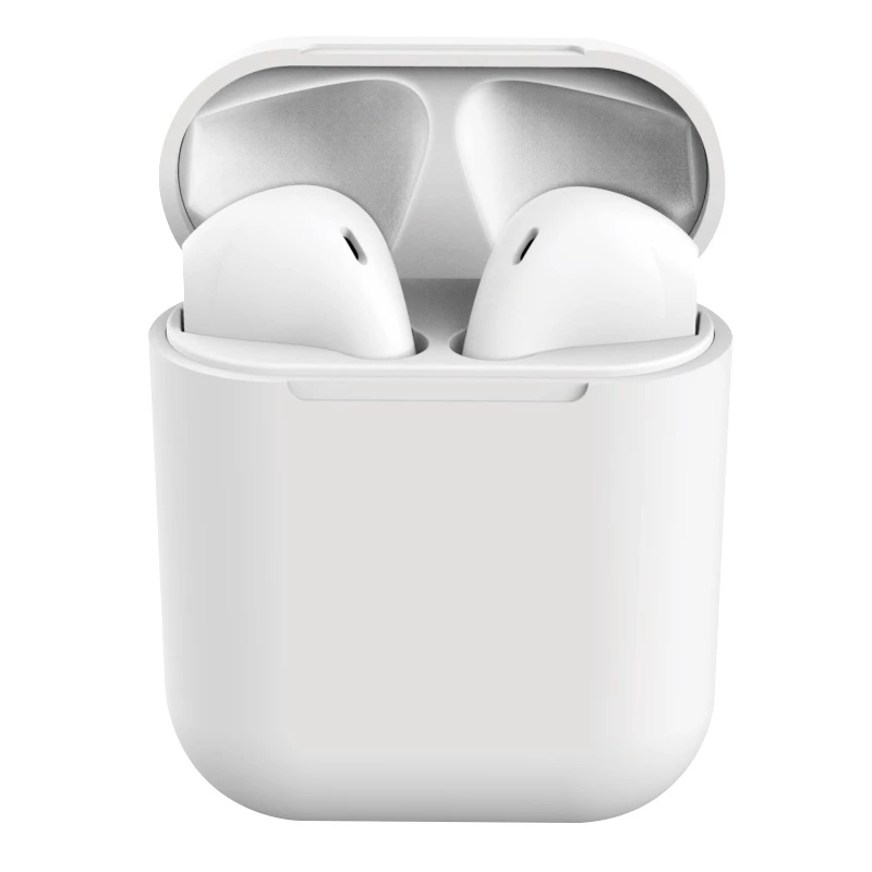 Aloking i12 Airpods TWS Pods Wireless Bluetooth Earbuds True Bluetooth Wireless Earphones HiFi Stereo Headphones For IOS Android Sports Running Headset Gaming Bluetooth Earbuds Waterpoof i12 inpods