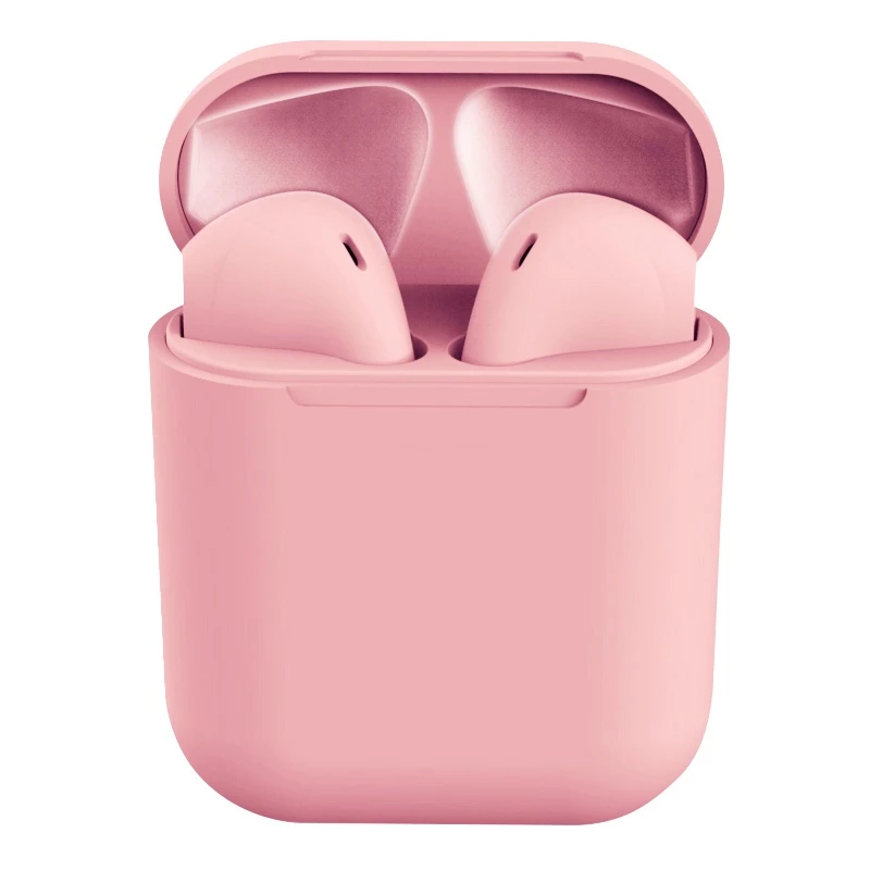 Aloking i12 Airpods TWS Pods Wireless Bluetooth Earbuds True Bluetooth Wireless Earphones HiFi Stereo Headphones For IOS Android Sports Running Headset Gaming Bluetooth Earbuds Waterpoof i12 inpods