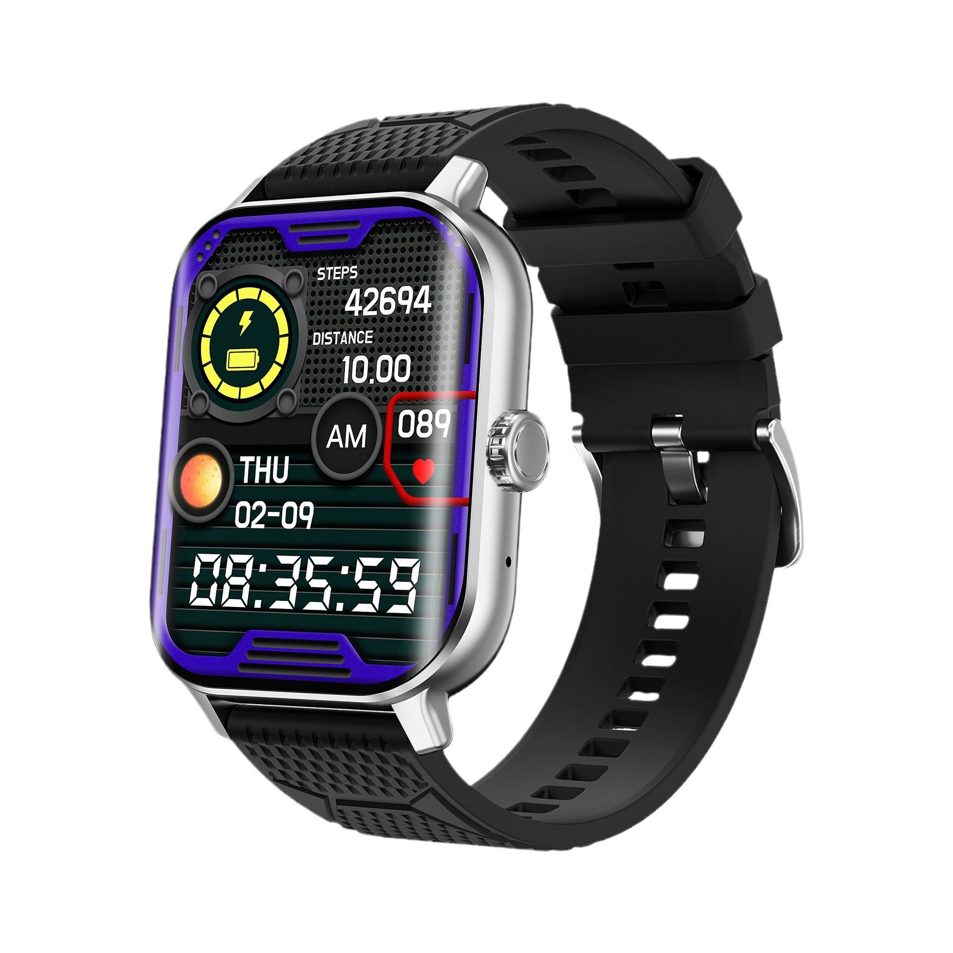 Men Smartwatches Bluetooth Call Touch Screen Smart Watches Sports Smart Watch For Men Gold Watch Silver Watches Smart Band Curved Screen Blood Glucose Heart Rate Monitor Waterproof Smartwatch For Men