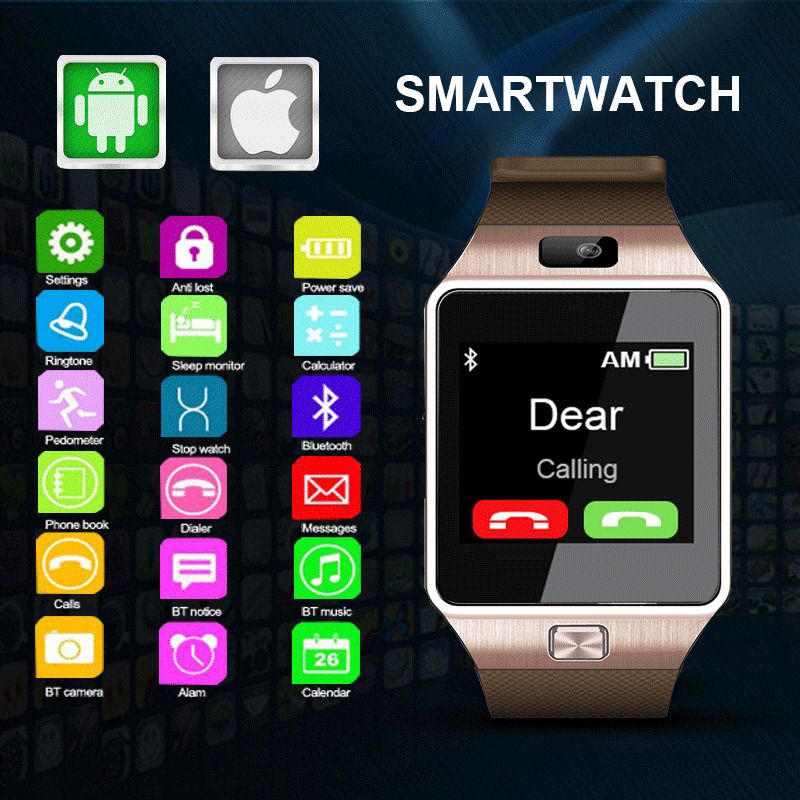 New Bluetooth Smart Watch Phone with SIM Card Support TF card Android SmartWatch Phone Call Smartwatch for Android Men smart watch with sim slot smart watch for men sports watch smartwatch for woman