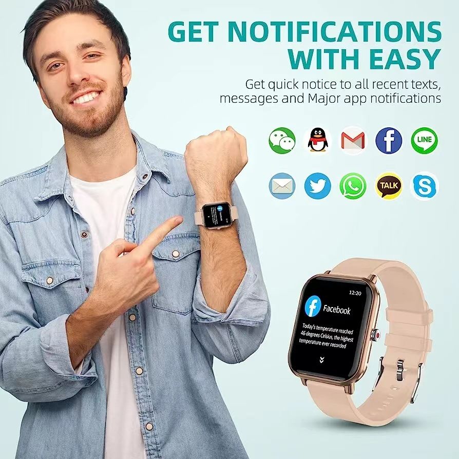 Aloking Q9 pro Bluetooth smart watch Men/Women Couple Smartwatches Touch heart rate blood pressure Monitoring Fitness waterproof sports men Smartwatch women smartwatch Sports watch Smartwatch For Men