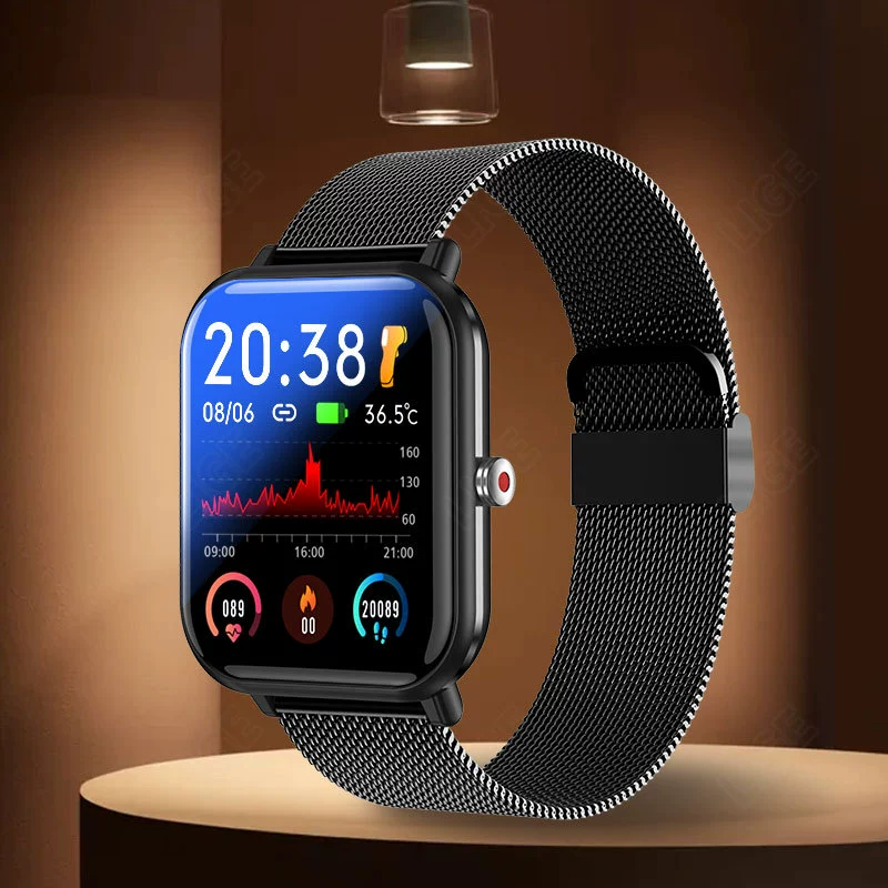 Aloking Q9 pro Bluetooth smart watch Men/Women Couple Smartwatches Touch heart rate blood pressure Monitoring Fitness waterproof sports men Smartwatch women smartwatch Sports watch Smartwatch For Men