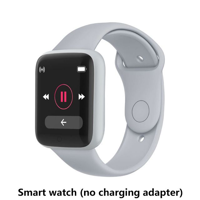 Fitness Sports Smart Watch Y68 Smart Wristbands Waterproof Pedometer Color Screen Walk Step Counter Men Women Watch Smart Bracelets Digital Watch Kids Smart Watch Sport Watches with Charging Adapter