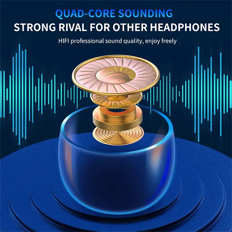 Aloking F9 Earpods Wireless Bluetooth Earphone Waterproof headphones bluetooth earphones LED TWS Earbud Noise Cancelling headset with mic wireless earphone gaming headset Bluetooth earpods for android
