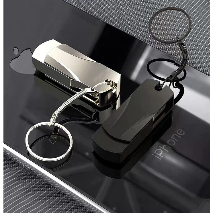 USB Flash Drive Metal Pendrive 2TB 1TB 128GB 64GB 32GB 16GB 8GB 4GB USB Flash Drive Memory Stick U Disk 2.0 HP Usb Flash Drives Storage Disk Flashdrive Pen Drive Flash Drive Type C OTG USB To Type C