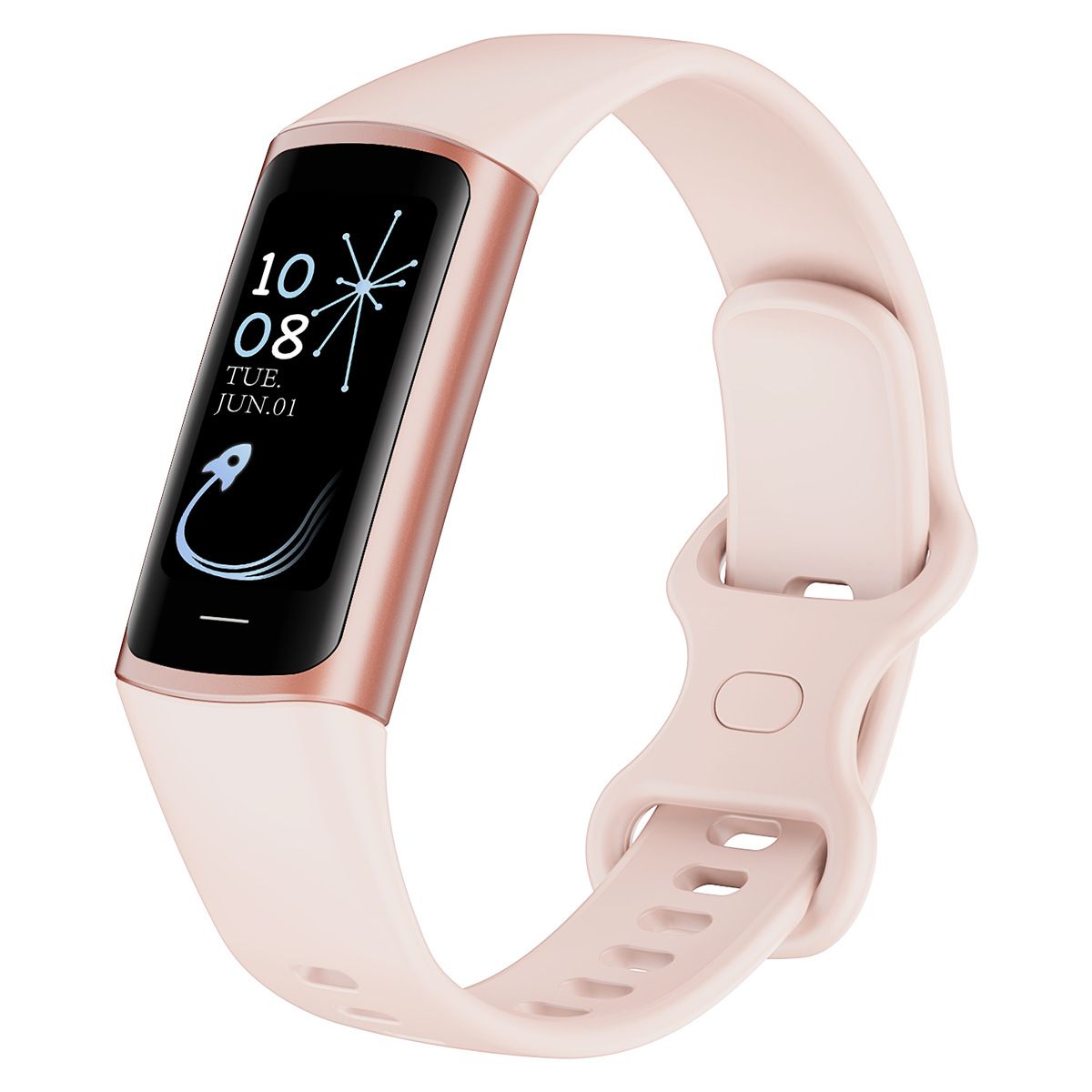 Women Smart Watch C68L Blood Oxygen Heart Rate Blood Pressure Meter Step Smart Bracelet Phone Reminder Ladies Watch Women's Sport Watch Smart Bracelet Waterproof Woman Wrist Watch Bluetooth Smartwatch