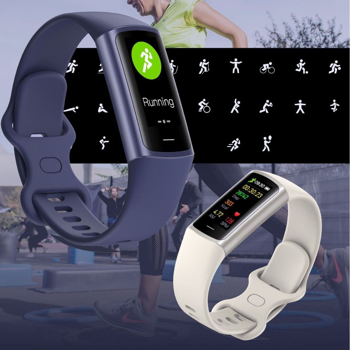 Women Smart Watch Men Smart Watch C68L Heart Rate Blood Pressure Waterproof Sports Smart Watch Smart Bracelet Couple Watch Unisex Woman Smart watch Ladies Watch Women Wrist Watch Bluetooth Smart watch