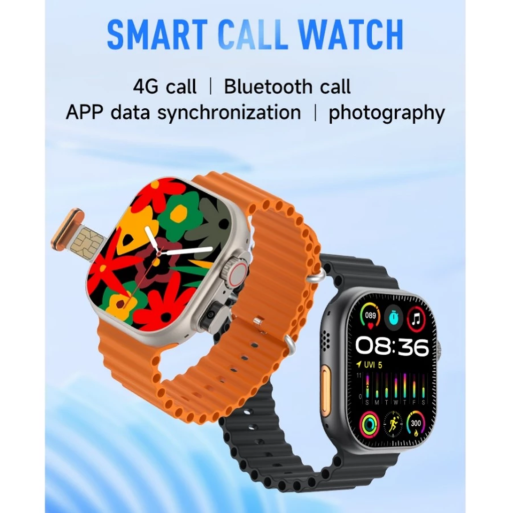 Aloking T83 pro smart watch with sim slot 2G 3G 4G Smart Watch With Camera Smart Phone Video Call Card Fitness Tracker Android Smartwatch For Men Smart Watch For Women Sports Smartwatch Men Watches