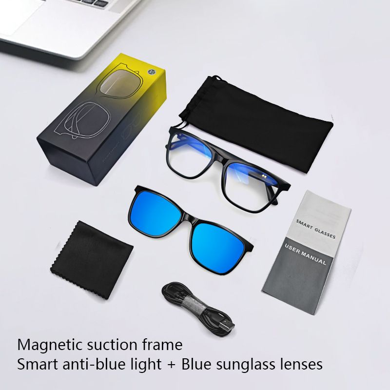 UV400 sunglasses Anti-UV Polarized lens Smart Bluetooth Glasses Women Sunglasses Men Sunglasses waterproof smart glasses for men smart sunglasses for women Sports cycling Bluetooth Glasses For Men