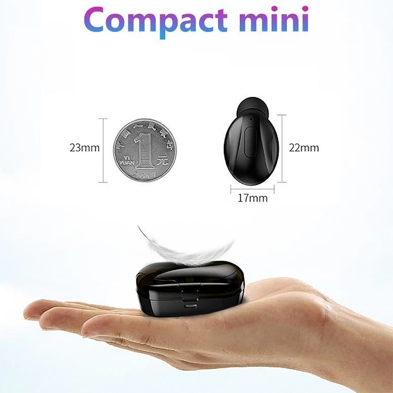 Aloking Tws Bluetooth 5.0 Wireless Headphone Stereo Sports Microphone with Smart Charging Box XG13 Bluetooth Wireless Earbuds Bluetooth Earpods Hifi Sound Low Latency Noise Reduction Bluetooth Earbuds