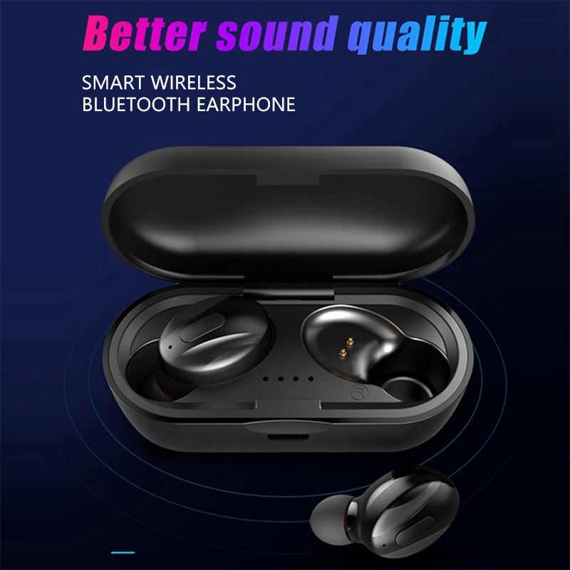 Aloking Tws Bluetooth 5.0 Wireless Headphone Stereo Sports Microphone with Smart Charging Box XG13 Bluetooth Wireless Earbuds Bluetooth Earpods Hifi Sound Low Latency Noise Reduction Bluetooth Earbuds