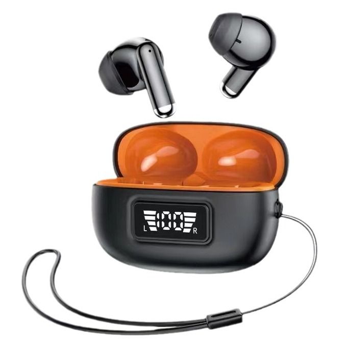 Aloking In-ear digital display wireless Bluetooth headset ENC noise reduction multi-function waterproof TWS heavy bass headset Wireless Earbuds Bluetooth Earphone Wireless Earpods Sports Earphone