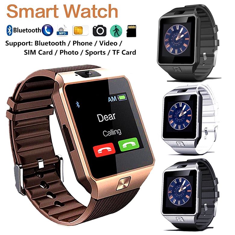 Bluetooth Smart Watch With Camera Women Men Smart watch With SIM TF Card Slot Fitness Activity Tracker Sport Watch Android Watches Kids Smart watch Sports Watch Men's Smartwatch Women Wrist Watch