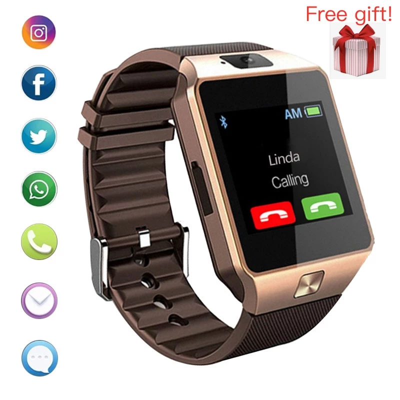 Bluetooth Smart Watch With Camera Women Men Smart watch With SIM TF Card Slot Fitness Activity Tracker Sport Watch Android Watches Kids Smart watch Sports Watch Men's Smartwatch Women Wrist Watch