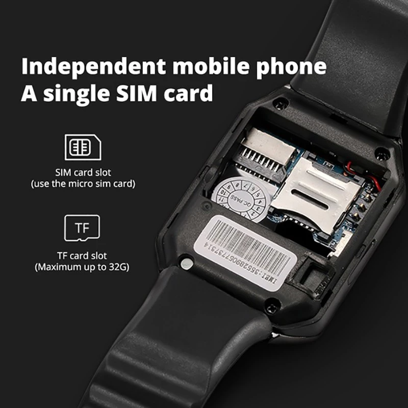 Bluetooth Smart Watch With Camera Women Men Smart watch With SIM TF Card Slot Fitness Activity Tracker Sport Watch Android Watches Kids Smart watch Sports Watch Men's Smartwatch Women Wrist Watch