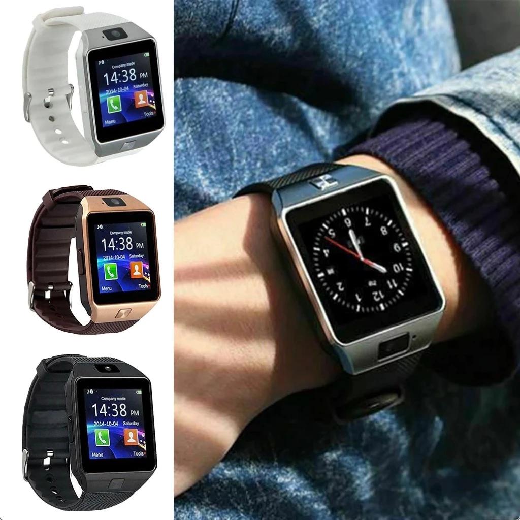 Bluetooth Smart Watch With Camera Women Men Smart watch With SIM TF Card Slot Fitness Activity Tracker Sport Watch Android Watches Kids Smart watch Sports Watch Men's Smartwatch Women Wrist Watch