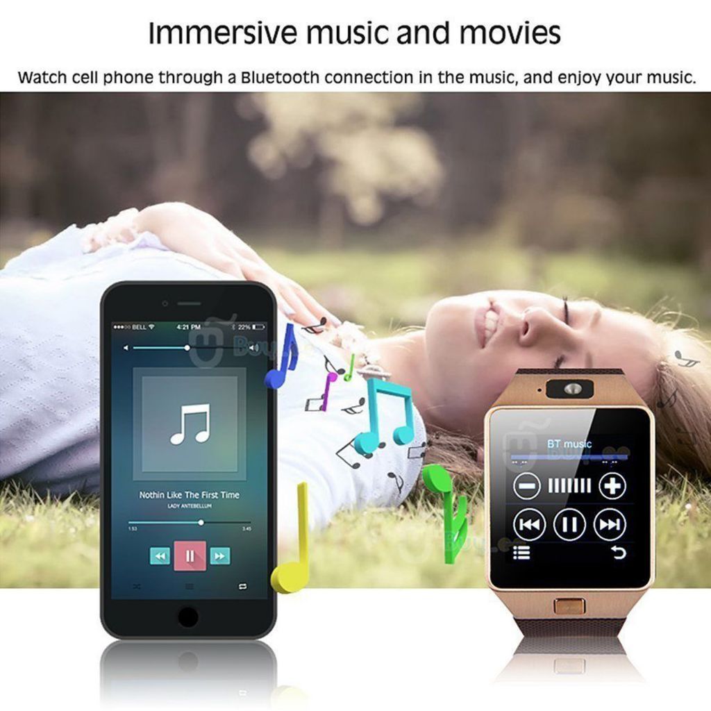 Bluetooth Smart Watch With Camera Women Men Smart watch With SIM TF Card Slot Fitness Activity Tracker Sport Watch Android Watches Kids Smart watch Sports Watch Men's Smartwatch Women Wrist Watch