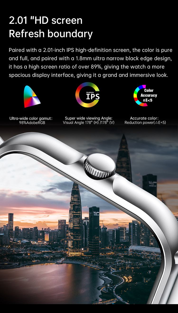 Z15 Smartwatch 2.01 Inch Screen Health Monitoring Watches IP67 Waterproof Sport Fitness Smart Watch For Men Smart Watch For Women Sports Watch Couple Watch Smart Bracelet Men's Smartwatch Ladies Watch