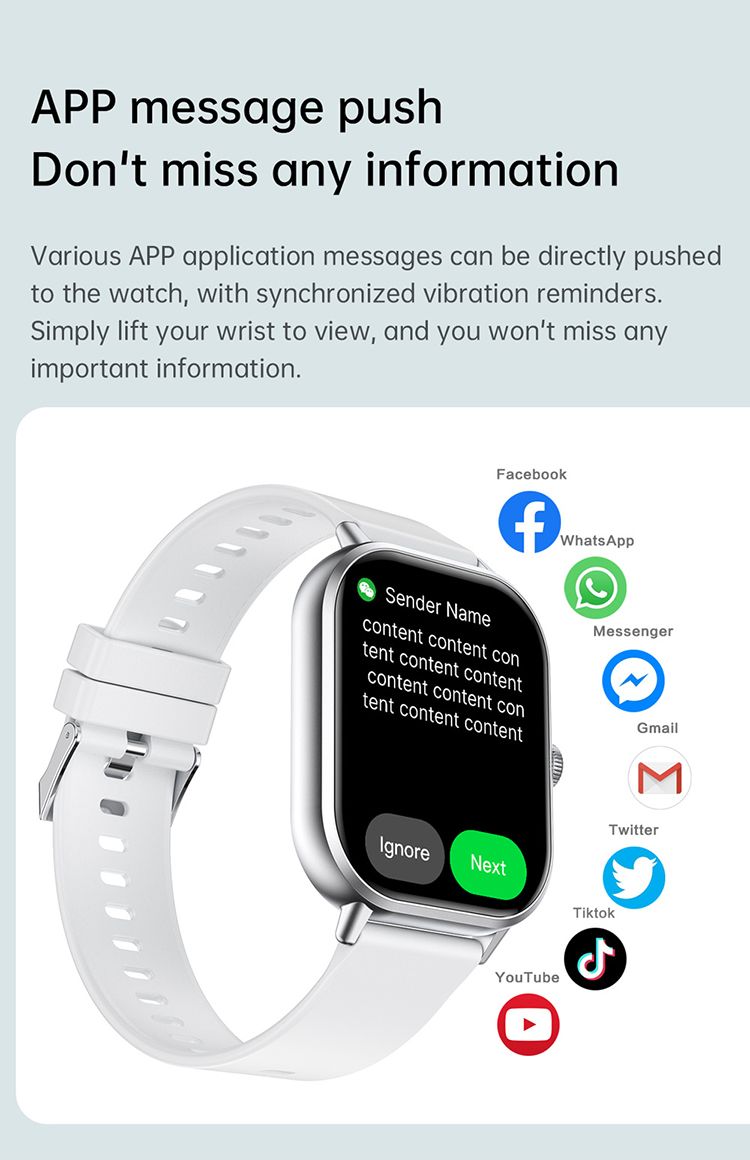 Z15 Smartwatch 2.01 Inch Screen Health Monitoring Watches IP67 Waterproof Sport Fitness Smart Watch For Men Smart Watch For Women Sports Watch Couple Watch Smart Bracelet Men's Smartwatch Ladies Watch