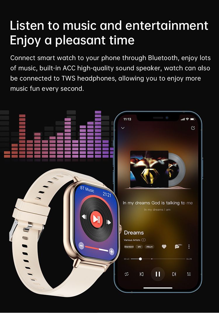 Z15 Smartwatch 2.01 Inch Screen Health Monitoring Watches IP67 Waterproof Sport Fitness Smart Watch For Men Smart Watch For Women Sports Watch Couple Watch Smart Bracelet Men's Smartwatch Ladies Watch