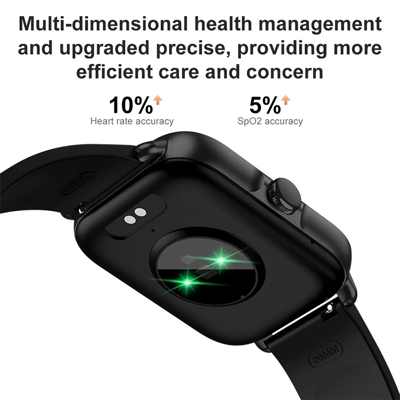 Z15 Smartwatch 2.01 Inch Screen Health Monitoring Watches IP67 Waterproof Sport Fitness Smart Watch For Men Smart Watch For Women Sports Watch Couple Watch Smart Bracelet Men's Smartwatch Ladies Watch