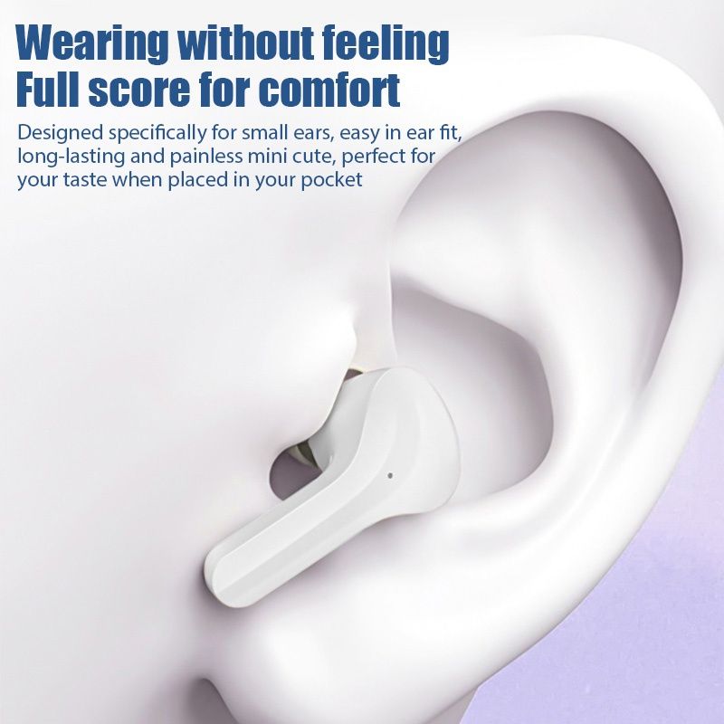 Aloking TWS Wireless Bluetooth Earphone Touch Control Earbuds HiFi 9D Stereo Sound Noise Reduction Waterproof Low Latency With Microphone Headsets For iPhone Android Gaming Earbuds Bluetooth Earpods
