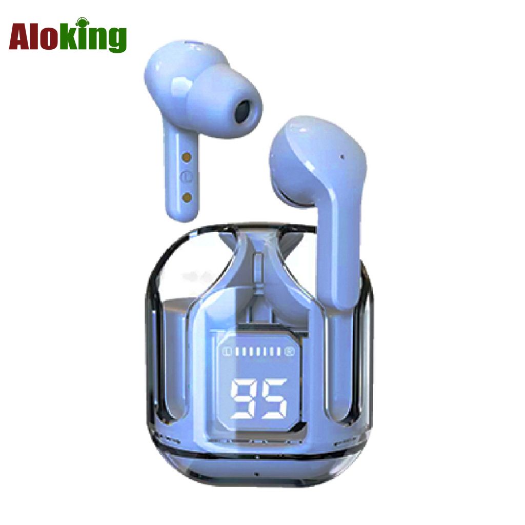 Aloking TWS Wireless Bluetooth Earphone Touch Control Earbuds HiFi 9D Stereo Sound Noise Reduction Waterproof Low Latency With Microphone Headsets For iPhone Android Gaming Earbuds Bluetooth Earpods