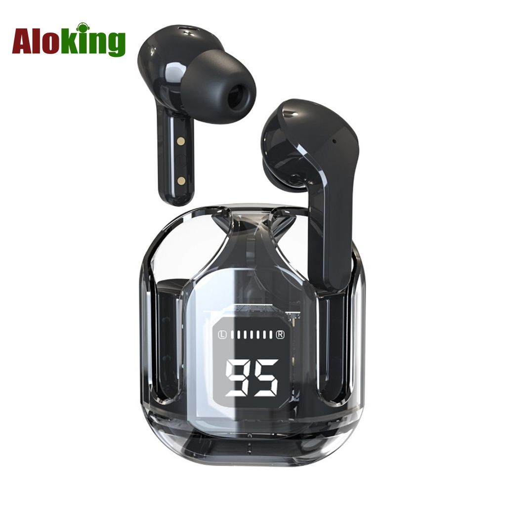Aloking TWS Wireless Bluetooth Earphone Touch Control Earbuds HiFi 9D Stereo Sound Noise Reduction Waterproof Low Latency With Microphone Headsets For iPhone Android Gaming Earbuds Bluetooth Earpods