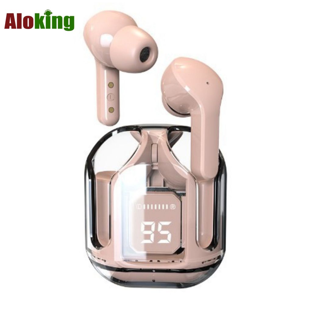 Aloking TWS Wireless Bluetooth Earphone Touch Control Earbuds HiFi 9D Stereo Sound Noise Reduction Waterproof Low Latency With Microphone Headsets For iPhone Android Gaming Earbuds Bluetooth Earpods
