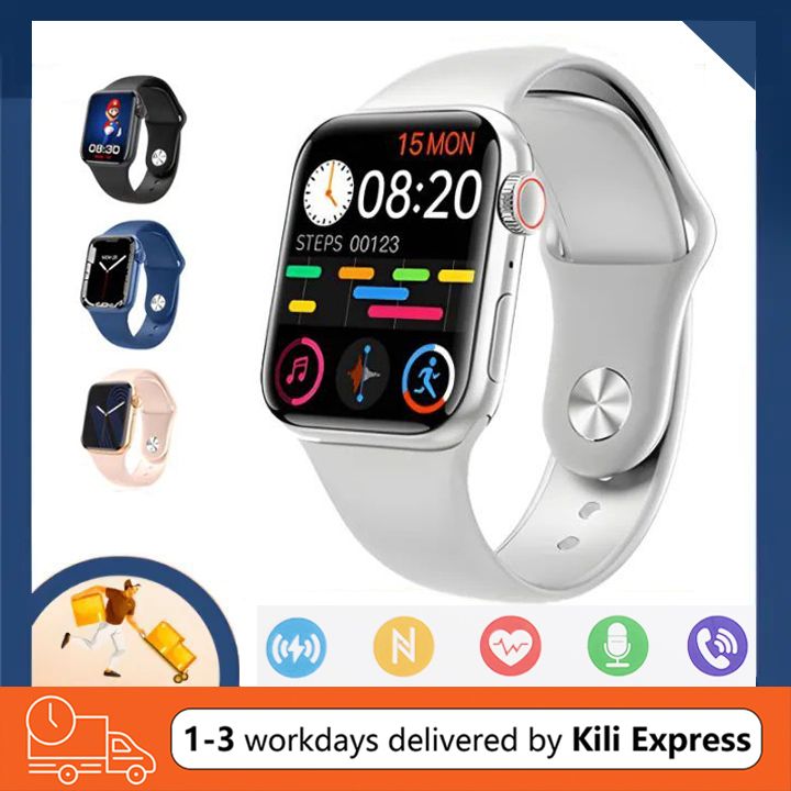 Fashion Sports Smart Watch Women Men Ladies Wrist Watch For Andriod IOS Smart Bracelet Alarm Clock Fitness Waterproof Smartwatch 1.85'' Square Touch Control Watch 8 Max Bluetooth Smart Watch For Men