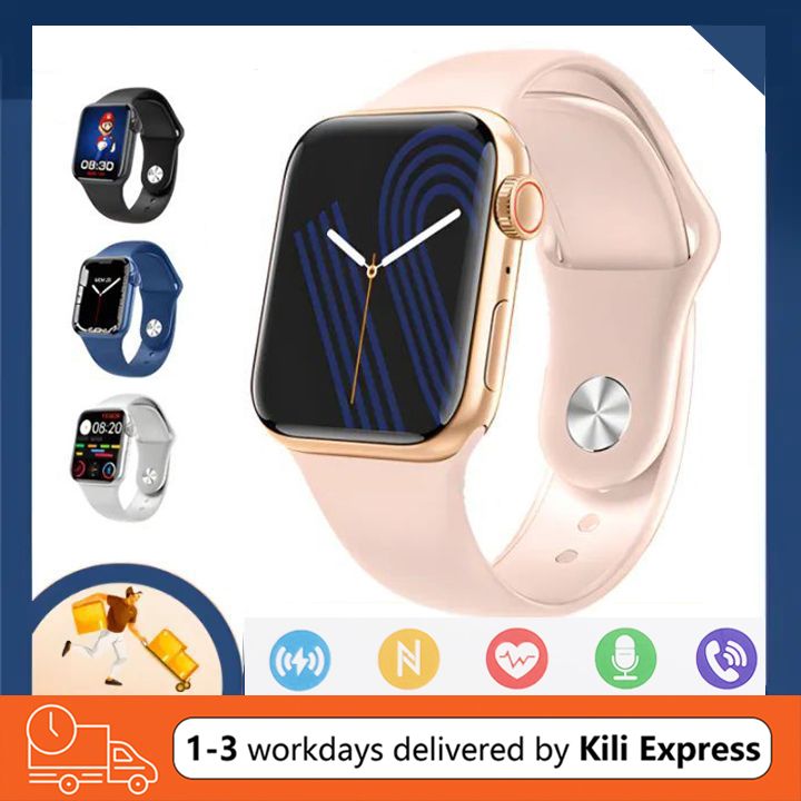 Fashion Sports Smart Watch Women Men Ladies Wrist Watch For Andriod IOS Smart Bracelet Alarm Clock Fitness Waterproof Smartwatch 1.85'' Square Touch Control Watch 8 Max Bluetooth Smart Watch For Men