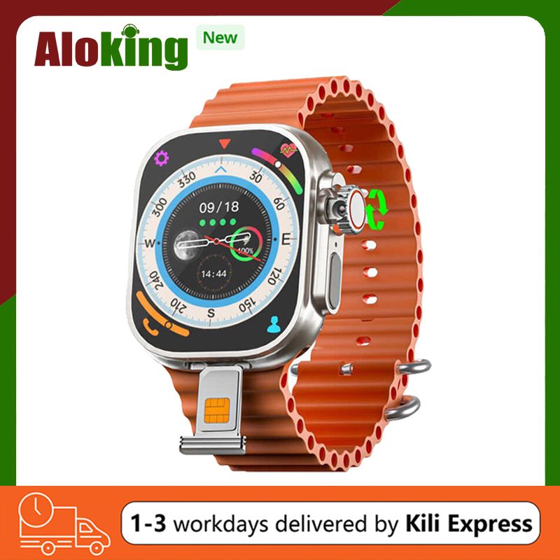 DW99 Men Smart Watch With SIM Card Slot Rotating Camera App Download Available AMOLED 4G Network Bluetooth Call Women Smart watch Man Smartwatch GPS S9 Smart Watch For Women Kids Smart watch