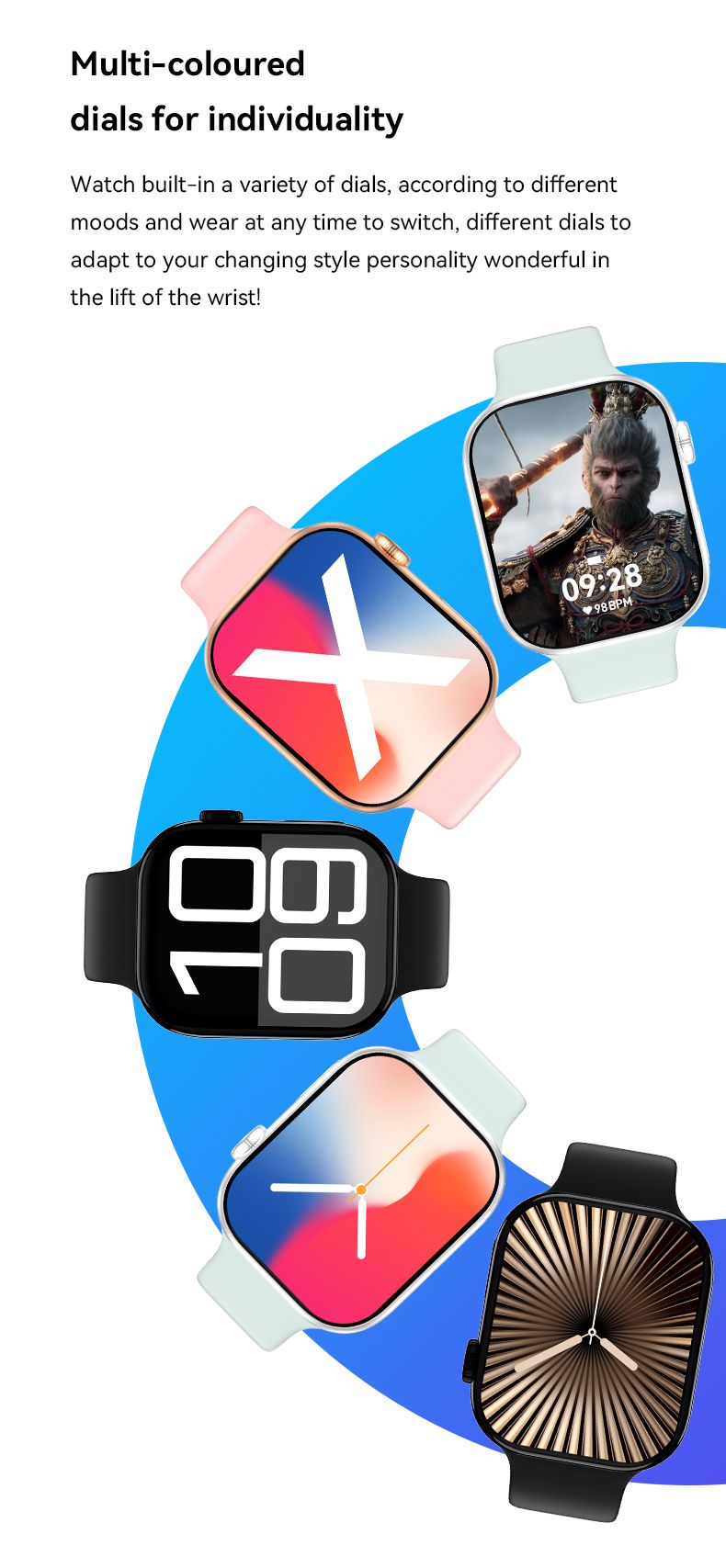 S10 Max Smart Watch Bluetooth Call Smart Watches Fitness Health Smart Bracelet 2.29'' Big Touch Screen Sports Smart Band Heart Rate Blood Oxygen Monitoring Men Smart Watch Women Smart watch Series 10